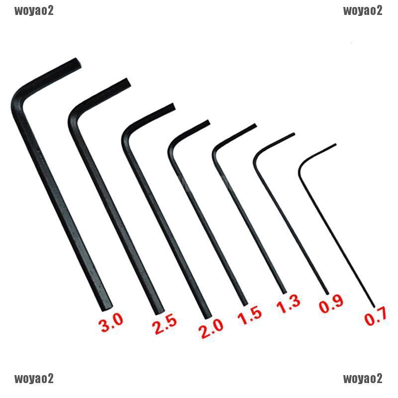 〇〕 7Pcs/lot 0.7mm-3mm Mini Hexagon Hex Allen Key Set Wrench Screwdriver  Tool Kit 『abc』 | Shopee Philippines