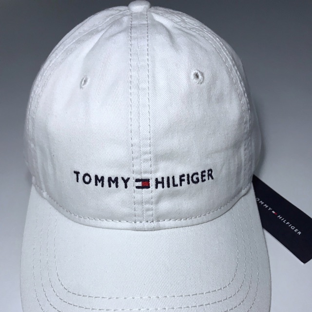 white tommy hilfiger hat