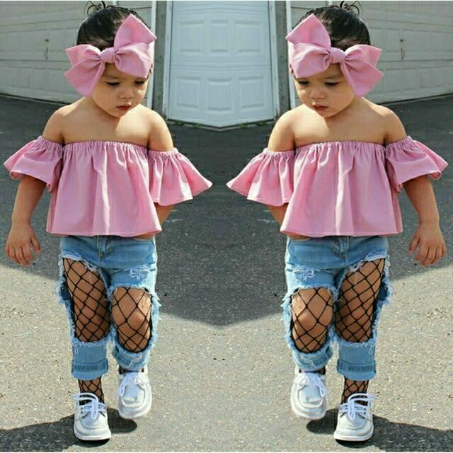 ripped baby girl jeans