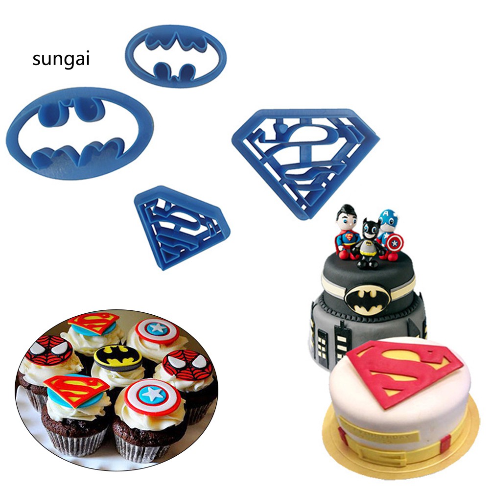 superhero cake molds