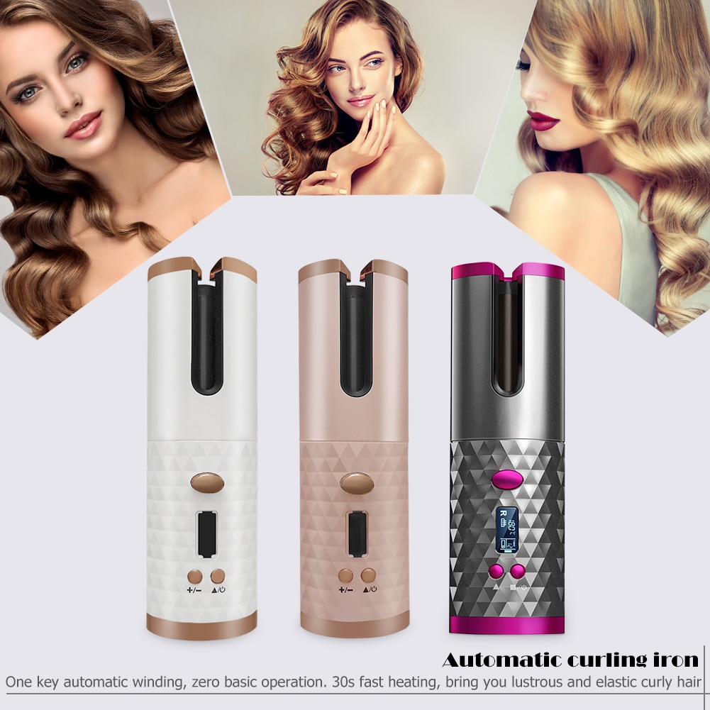 wireless curling iron