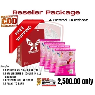 RESELLER PACKAGE 4PCS GRAND HUMIVET GROWTH BOOSTER (PURE ORGANIC)