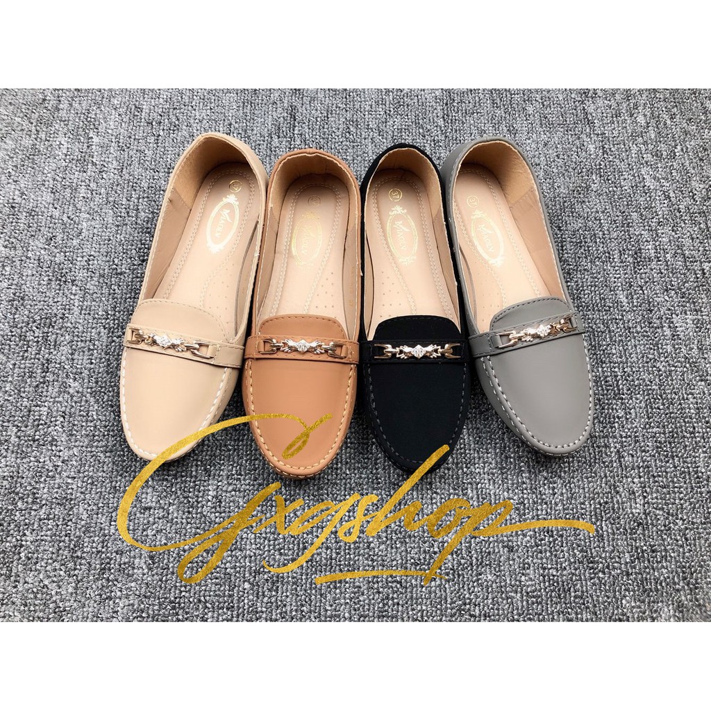 823528 Korean Women�s Flat Loafer Shoes Shopee Philippines