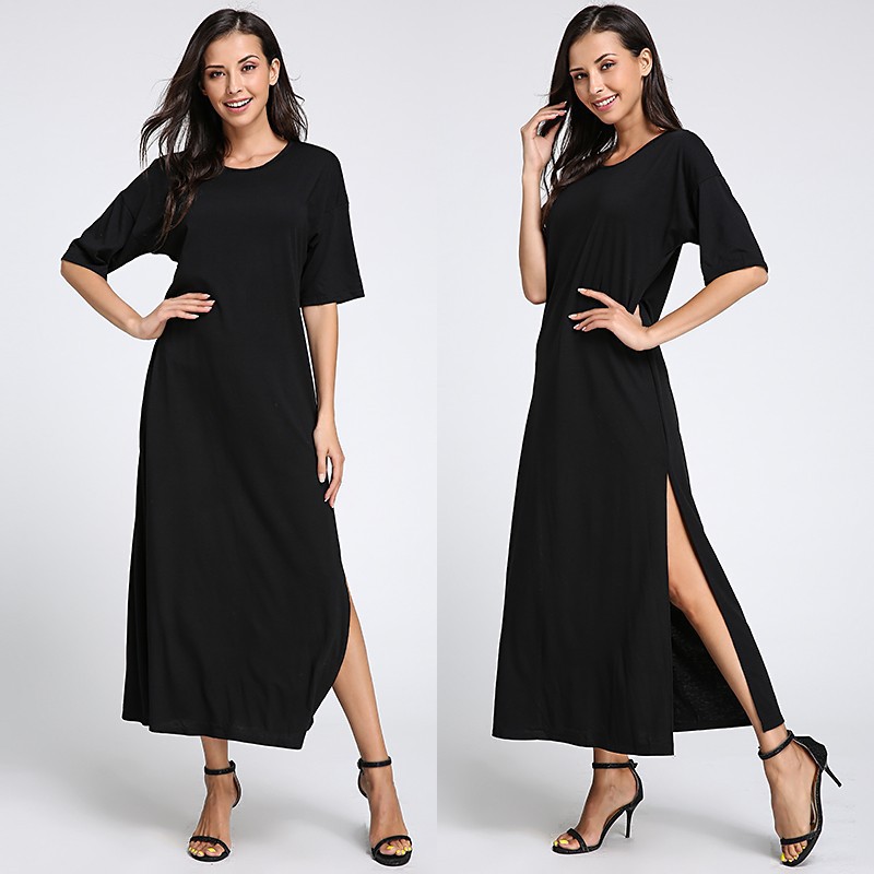maxi short dress