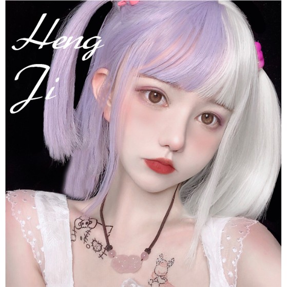 lilac cosplay wig