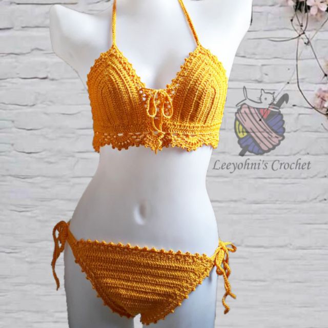 crochet swimwear