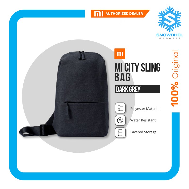 Mi City Sling Bag (Dark Grey) | atelier-yuwa.ciao.jp