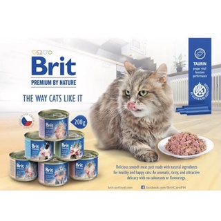Free Shipping COD✿Brit Premium Cat Can 200g