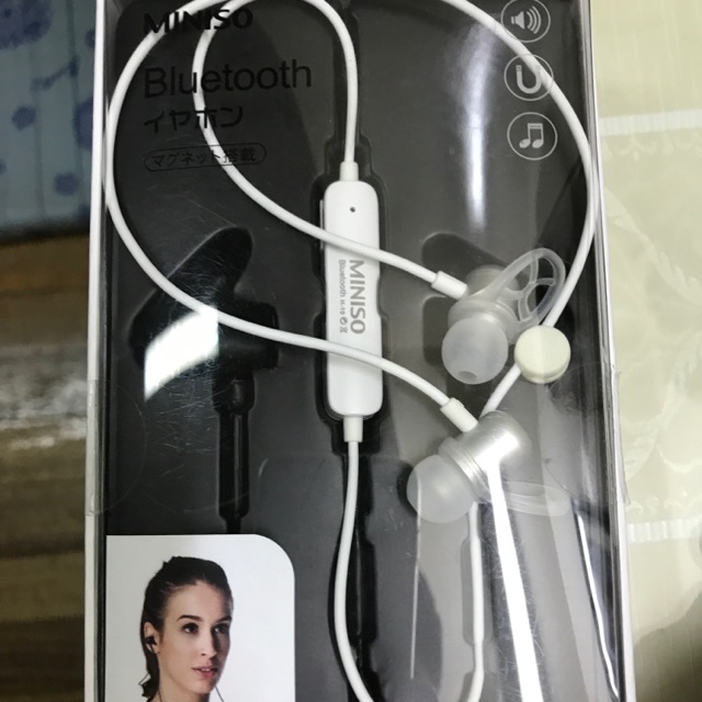 bluetooth earphone miniso