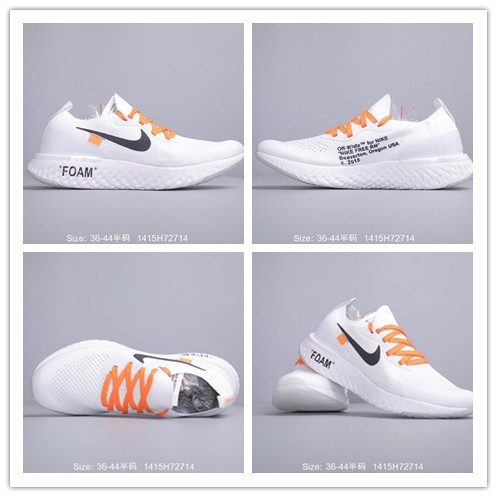 off white x nike epic react flyknit