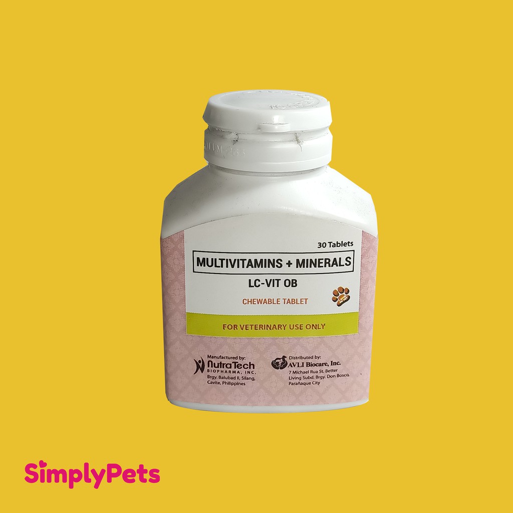 LC Vit OB Chewable for Pregnant and Lactating Dogs Shopee Philippines