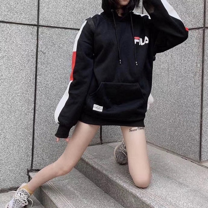 velvet fila hoodie