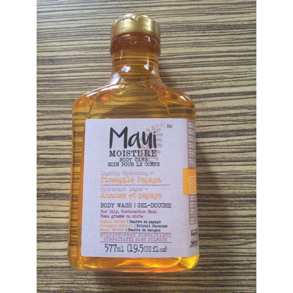 Original Maui Moisture Body Care Pineapple Papaya Body Wash 577ml