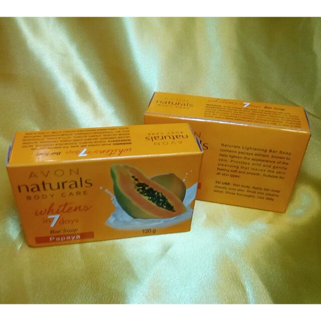 avon papaya soap
