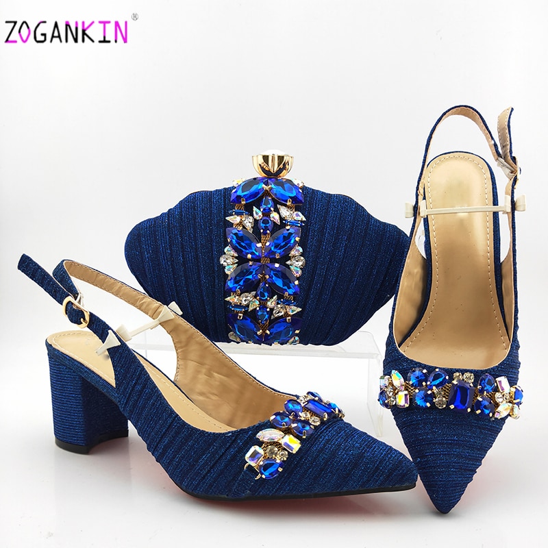 royal blue slingback shoes