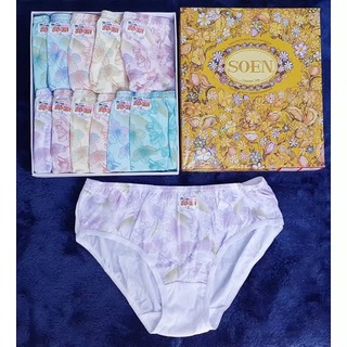 COD SOEN ladies print panties 3-6-12pieces cotton