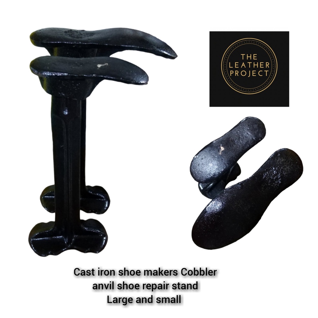 CAST IRON SHOEMAKERS COBBLER ANVIL SHOE REPAIR STAND The Leather