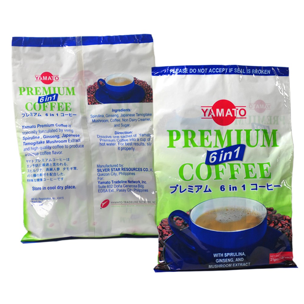 Spirulina Healthy Coffee 6in1 Fortified With Provimin spirulina