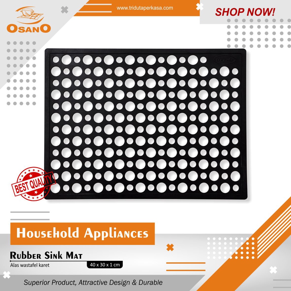Osano Rubber Sink Pads (Rubber Sink Mat) Shopee Philippines