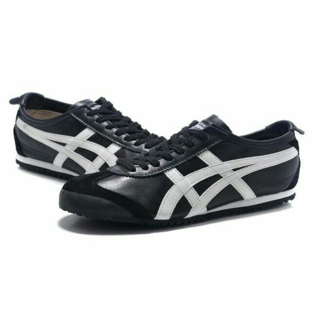 onitsuka mexico 66 black white