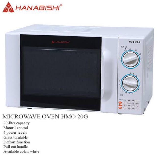 Hanabishi Microwave Oven HMO-20G | Shopee Philippines