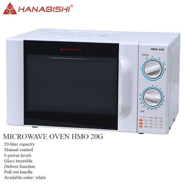 hanabishi microwave oven hmo 20mbd