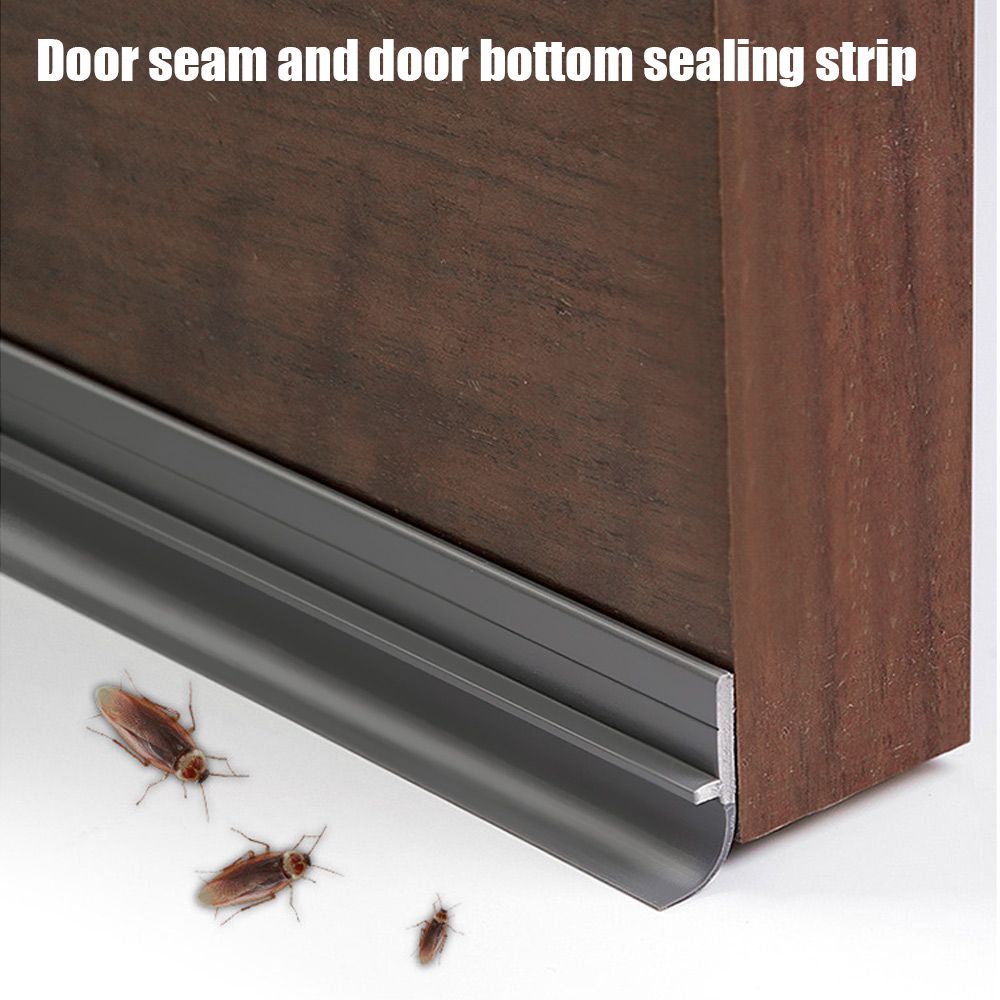 door bottom seal gap stopper strip soundproof windproof woodSelf