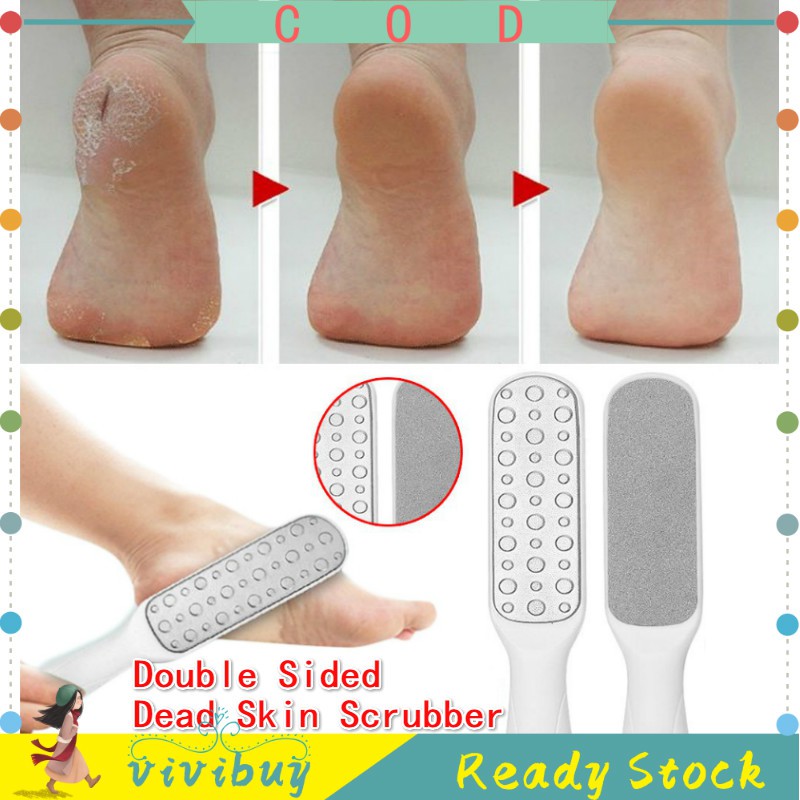 Double Sided Foot Brush Dead Skin Scrubber Massage Bath Scrub Brushes