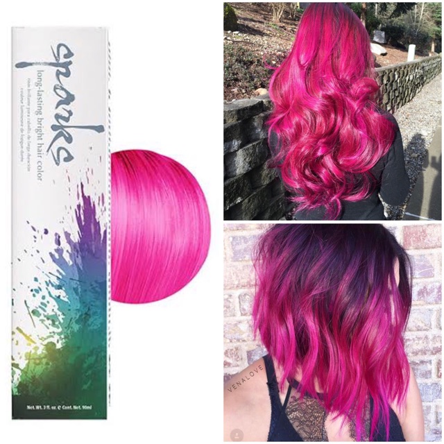 magenta hair color