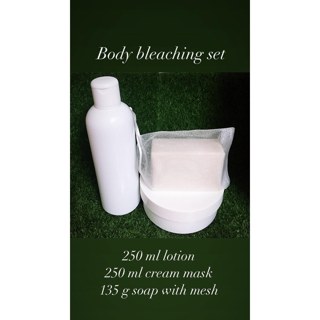 GGSC BODY BLEACHING SET Shopee Philippines