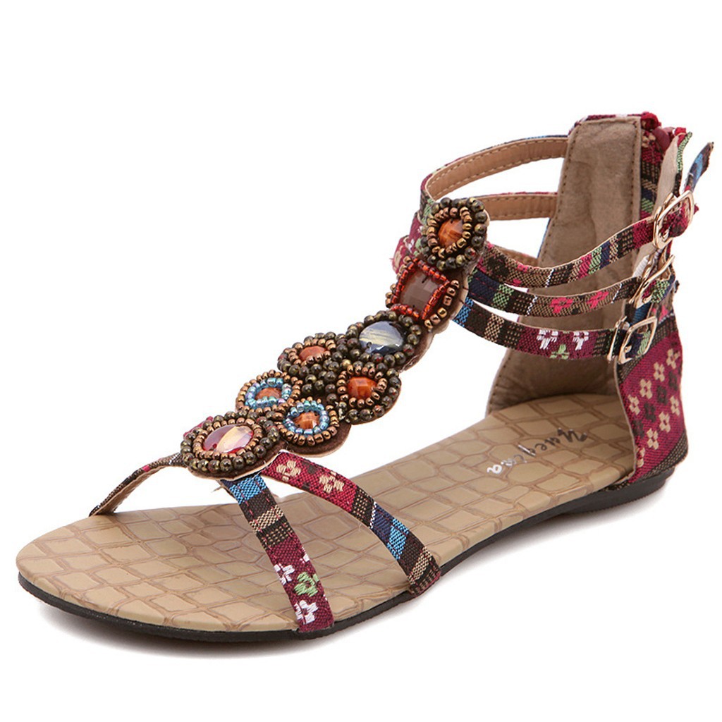 bohemian sandals shopee