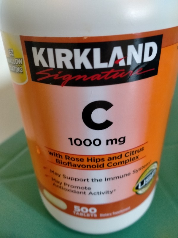 Kirkland Vitamin C 1000 Mg 500 Tablets Shopee Philippines