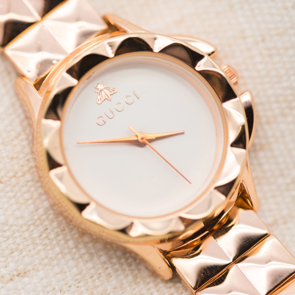 gucci rose gold watch