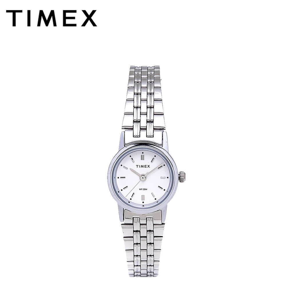 Timex AB Series Silver Stainless Analog Quartz Watch For Women TB320