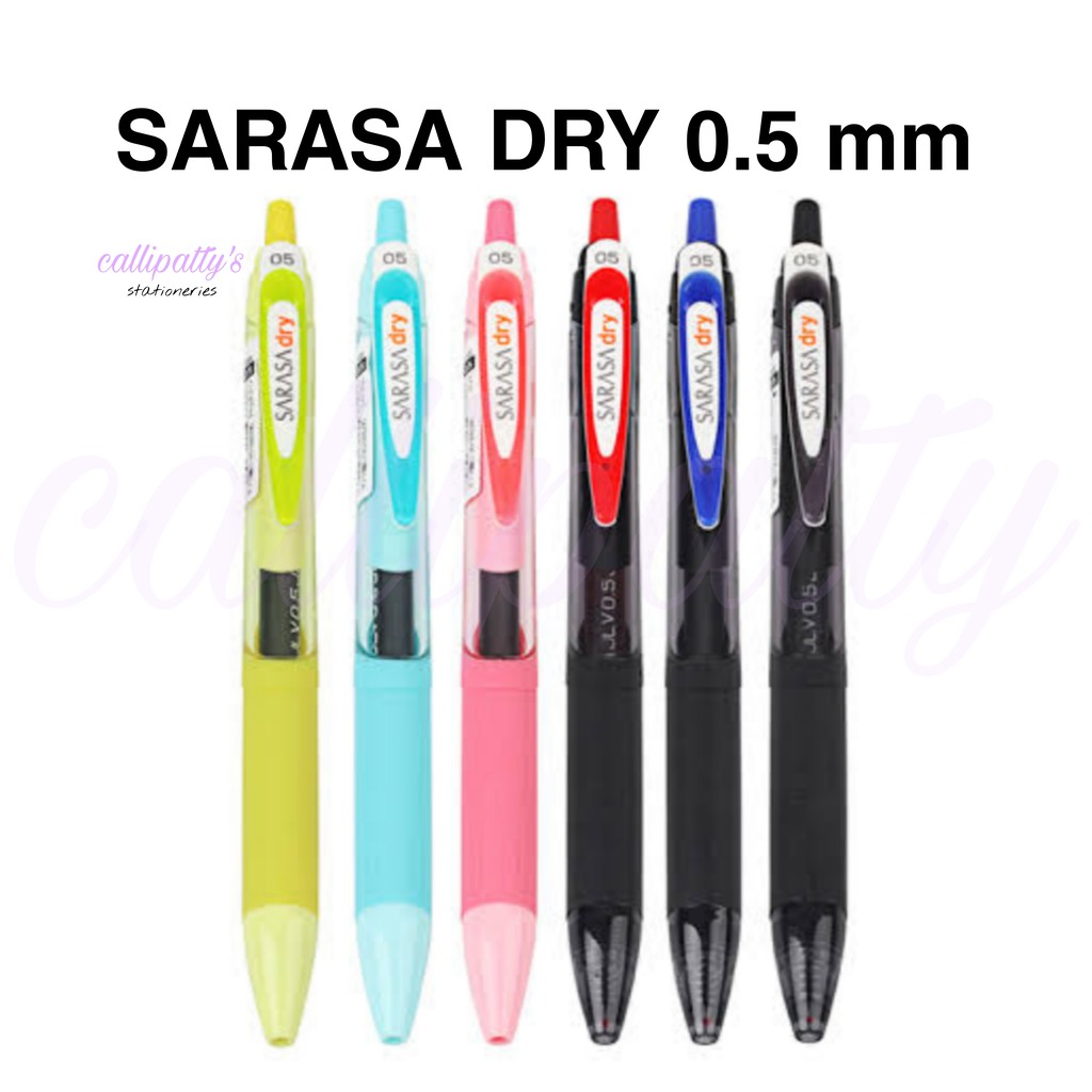 Zebra SARASA DRY 0.5 mm (JJ31/RJLV5) Shopee Philippines