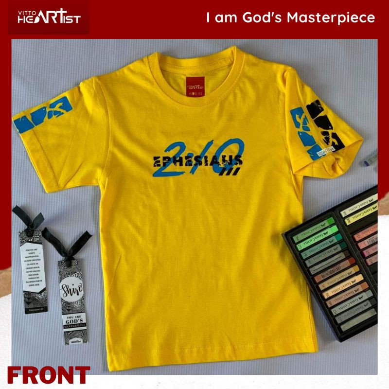 Christian Shirt I Am God S Masterpiece 100 Cotton By Vitto Heartist Shopee Philippines