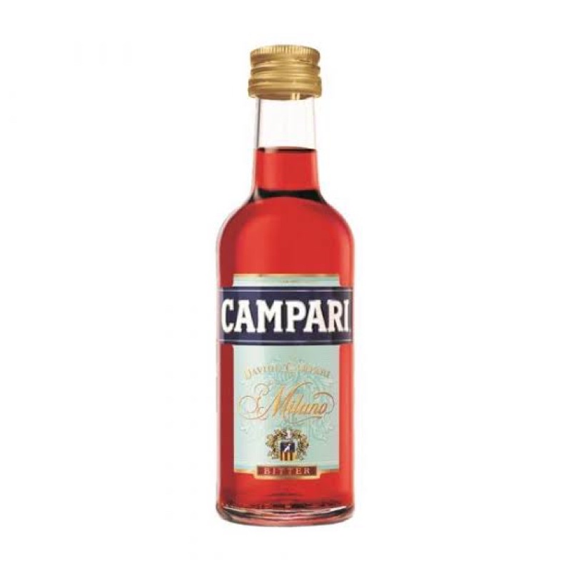 Campari mini 50ml glass | Shopee Philippines