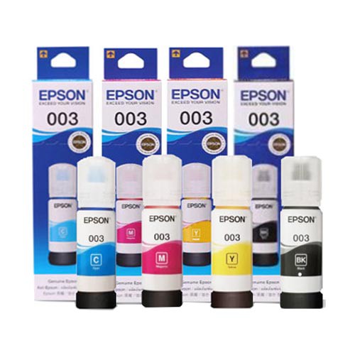 Epson 003 Ink Bottle 65ml (L1110/3100/3101/3110/3150/5190) Shopee