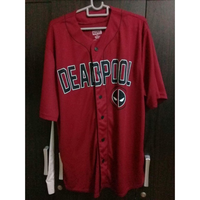 deadpool baseball jersey