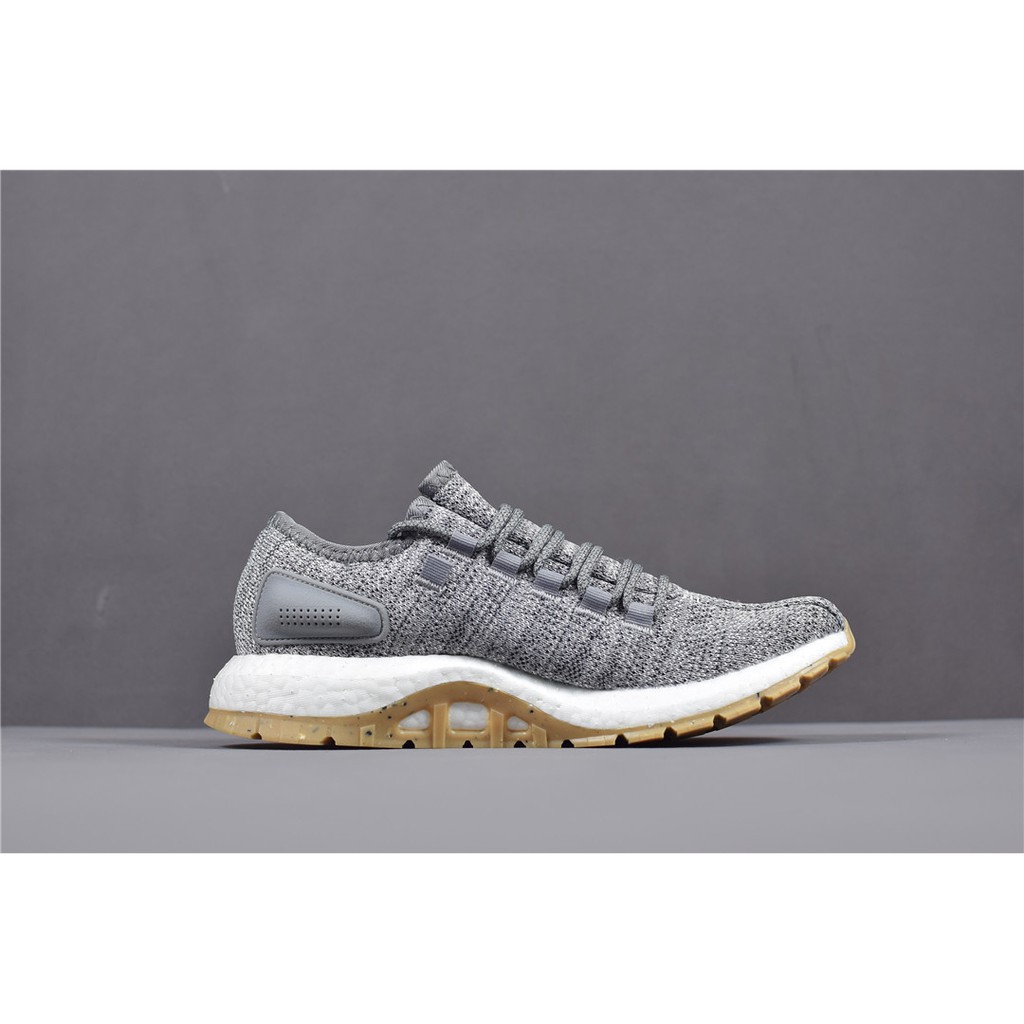 adidas pure boost black white