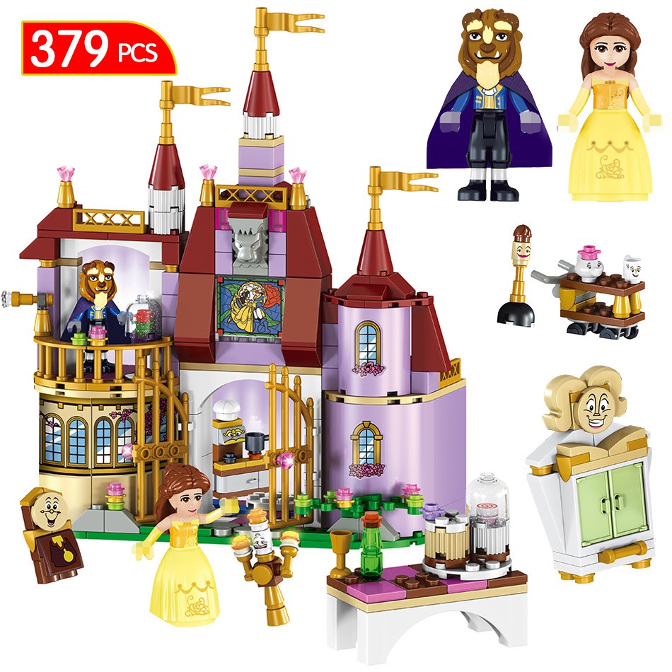 beauty and the beast lego set