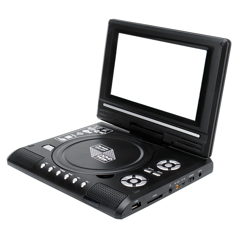 9 8 Inch Portable Home Car Dvd Player Vcd Cd Game Tv Player Usb Radio Adapter Support Fm Radio Recei Shopee Philippines