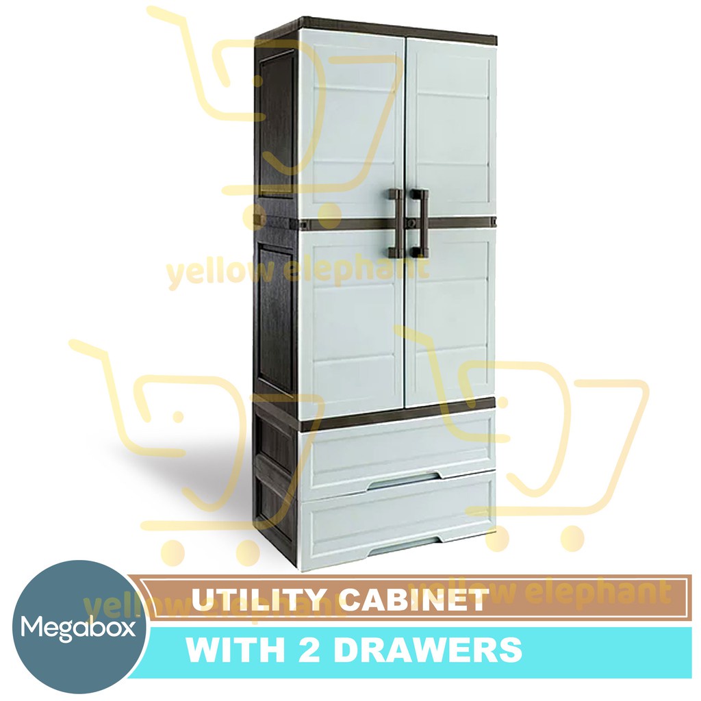 2021 Megabox Wardrobe with 2 Drawers Shopee Philippines