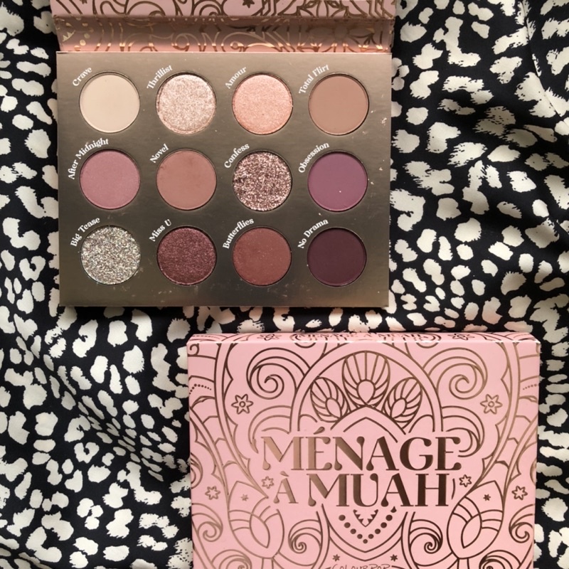 Authentic ColourPop Menage A Muah Eyeshadow Palette Shopee Philippines