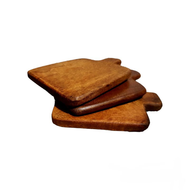 Wooden Mini Chopping Board (Cute Size) Shopee Philippines
