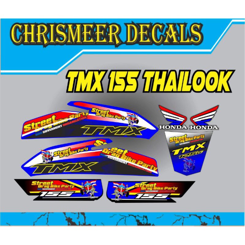 Tmx 155 Thailook Decals Shopee Philippines