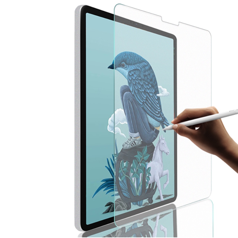 Tempered Glass Paper like Screen Protector for Drawing Compatible with