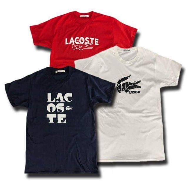 Lacoste printed Tshirts FOR SALE | Shopee Philippines