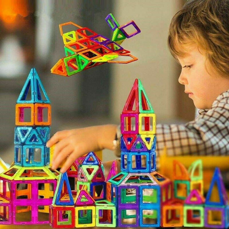 magmagic building block magnetic toys