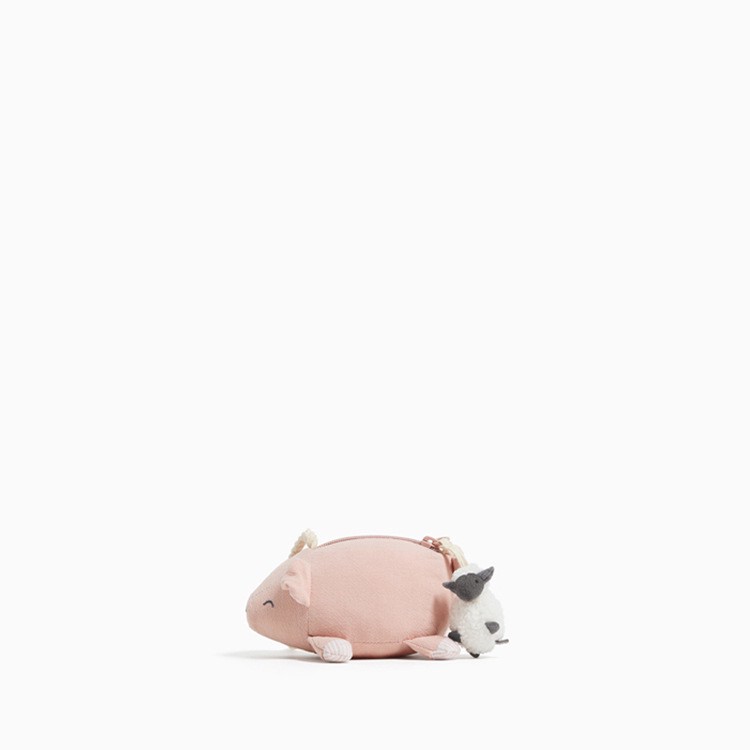 zara pig purse